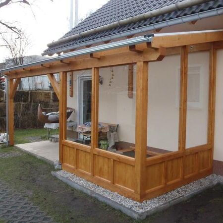 Terrassendachkonstruktion