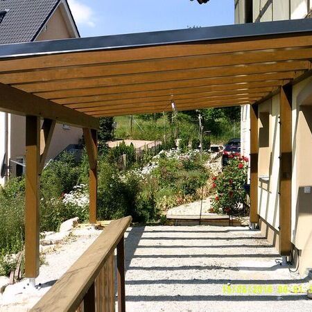 Terrassendachkonstruktion